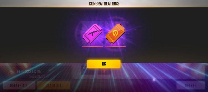 The two vouchers are up for grabs (Image via Free Fire)